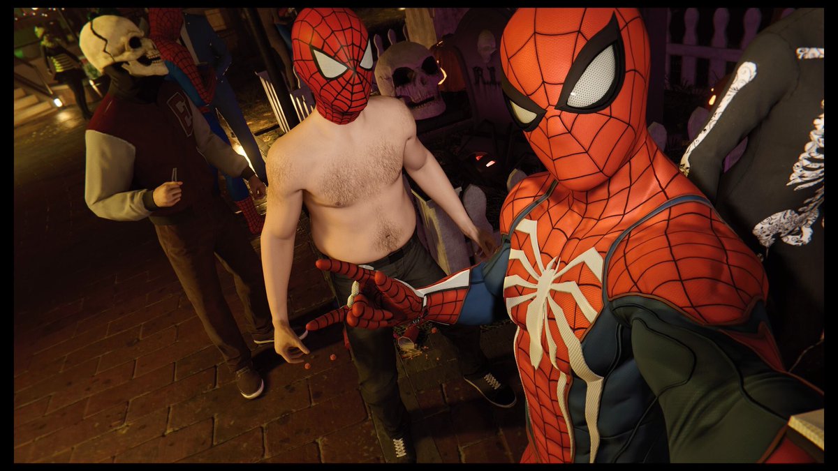 Easter Spider-Man Tidak Memakai Baju Ditambahkan