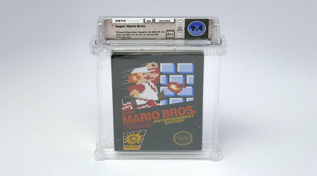 Kopian Super Mario Bros. Yang Belum Terbuka Dijual Seharga 100,000 US Dollar